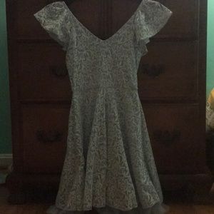 Very pretty blue and white dress